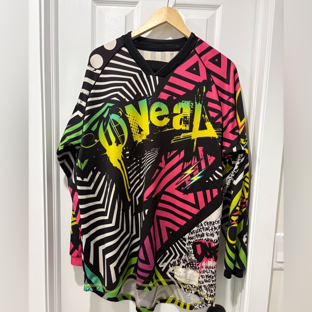 O’Neal Mayhem motocross jersey men’s XL all over print